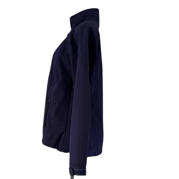 Double Diamond Softshell Plum Purple Fleece Jacket Women’s Small - Picture 3 of 12